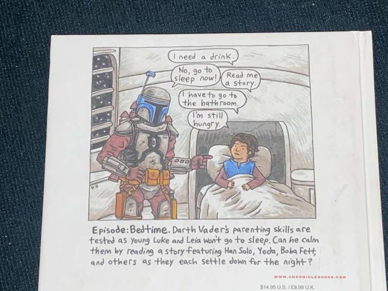 STARWARS GOODNIGHT DARTH VADER  BY JEFFREY BROWN