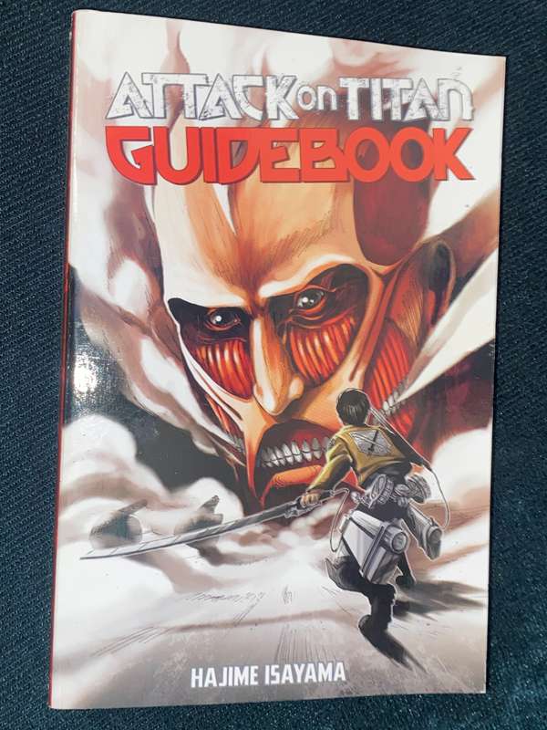 ATTACK ON TITAN GUIDEBOOK BY HAJIME ISAYAMA