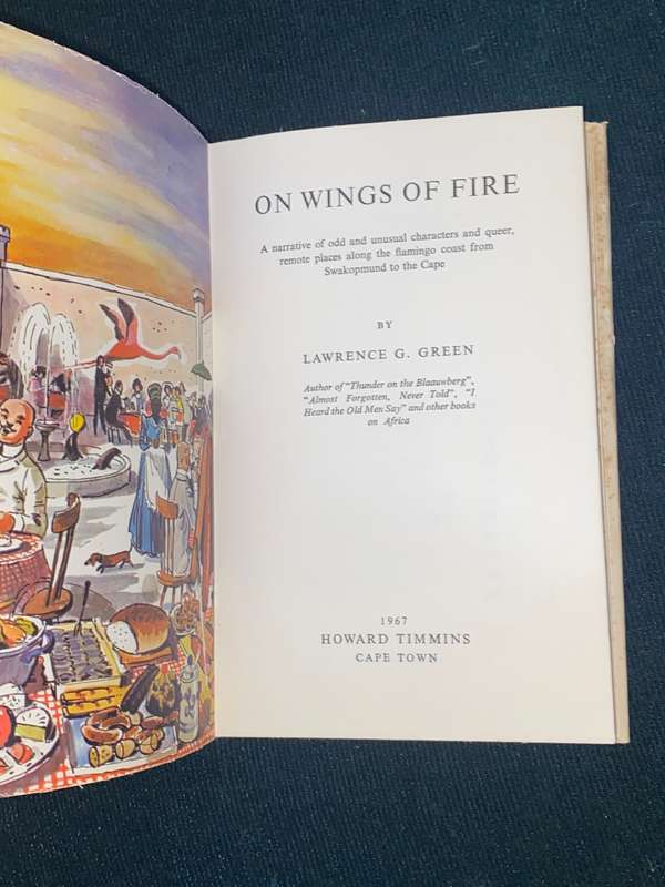 ON WINGS OF FIRE  BY LAWRENCE G. GREEN