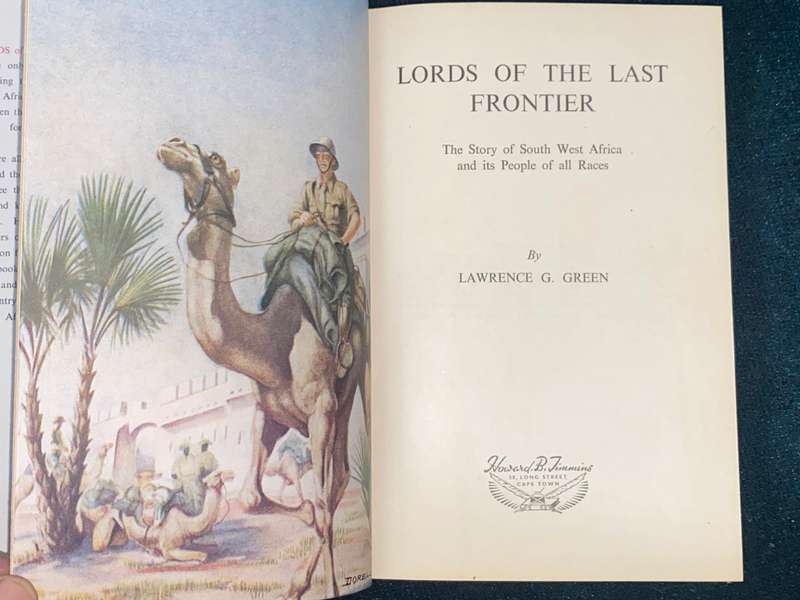 LORDS OF THE LAST FRONTIER BY LAWRENCE G. GREEN