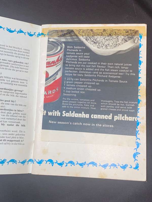PILCHARD VINTAGE RECIPE BOOKLET