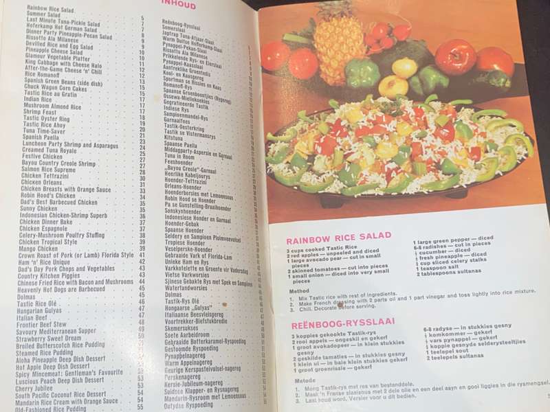 TASTIC COOK BOOK / KOOKBOEK VINTAGE BOOKLET