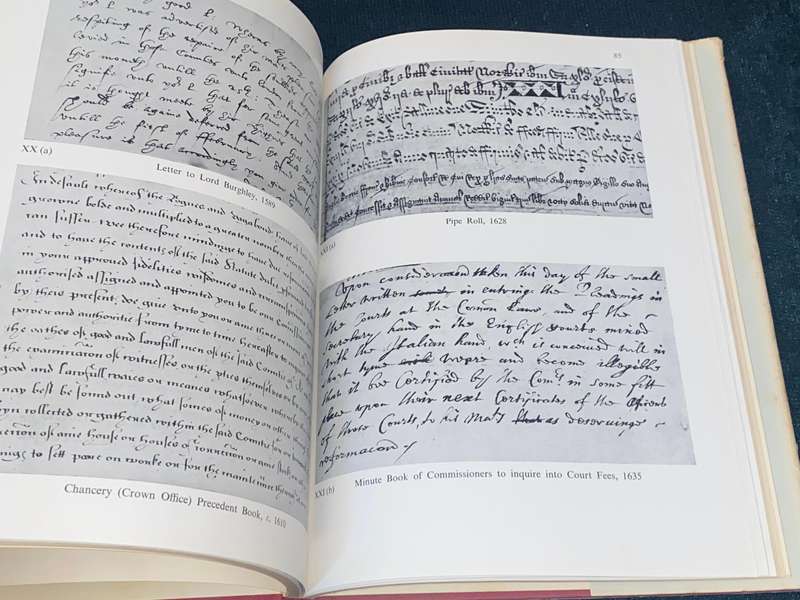 THE HANDWRITING OF ENGLISH DOCUMENTS BY L.C. HECTOR