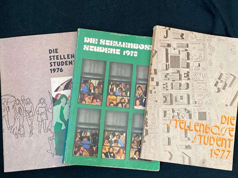 DIE STELLENBOSSE STUDENT 1976, 1977, 1978