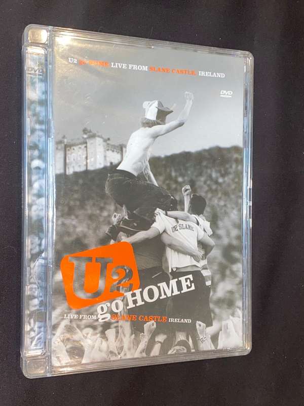 U2 GO HOME LIVE FROM SLANE CASTLE IRELAND 2001 DVD VIDEO