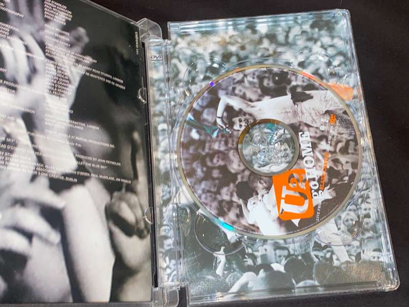 U2 GO HOME LIVE FROM SLANE CASTLE IRELAND 2001 DVD VIDEO