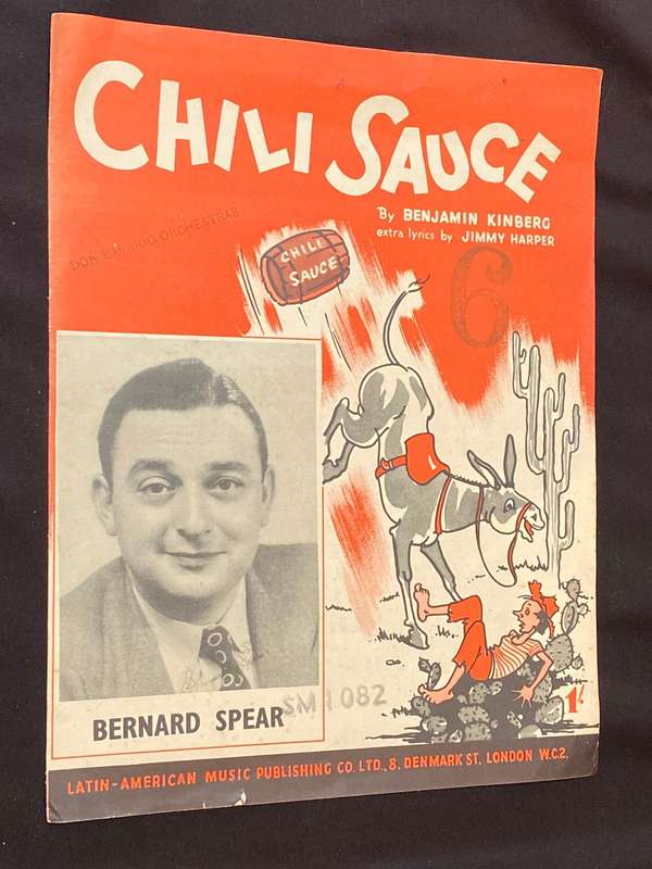 ORIGINAL CHILI SAUCE MUSIC SCORE BY BENJAMIN KINBERG