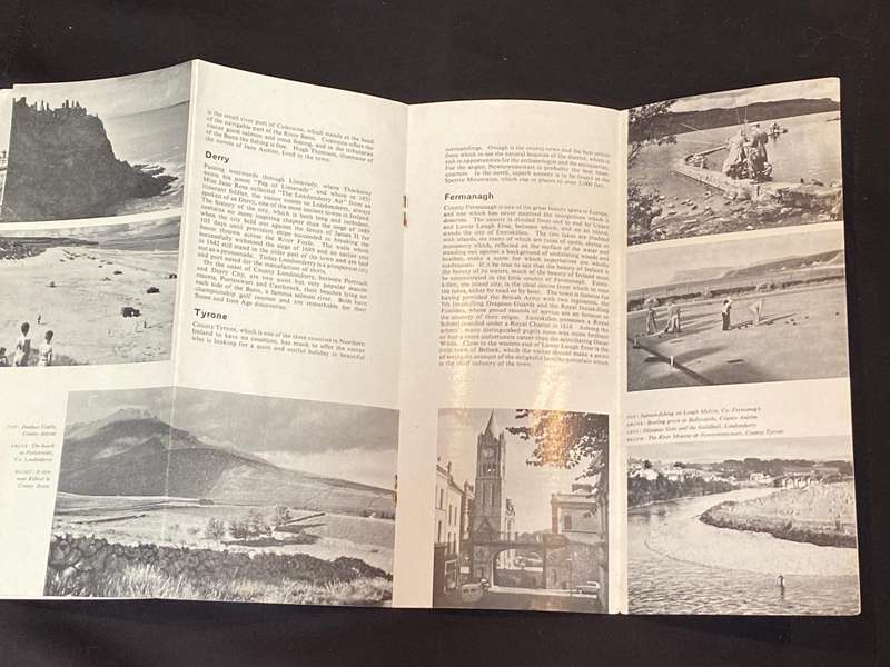 VINTAGE NORTHERN IRELAND TOURIST BROCHURE
