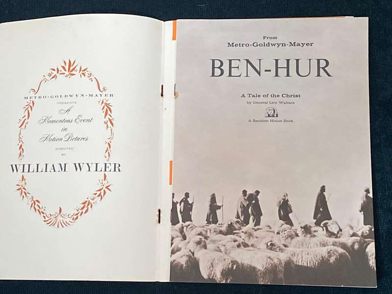 THE STORY OF THE MAKING OF BEN-HUR A TALE OF THE CHRIST FROM MTRO-GOLDWYN-MAYER