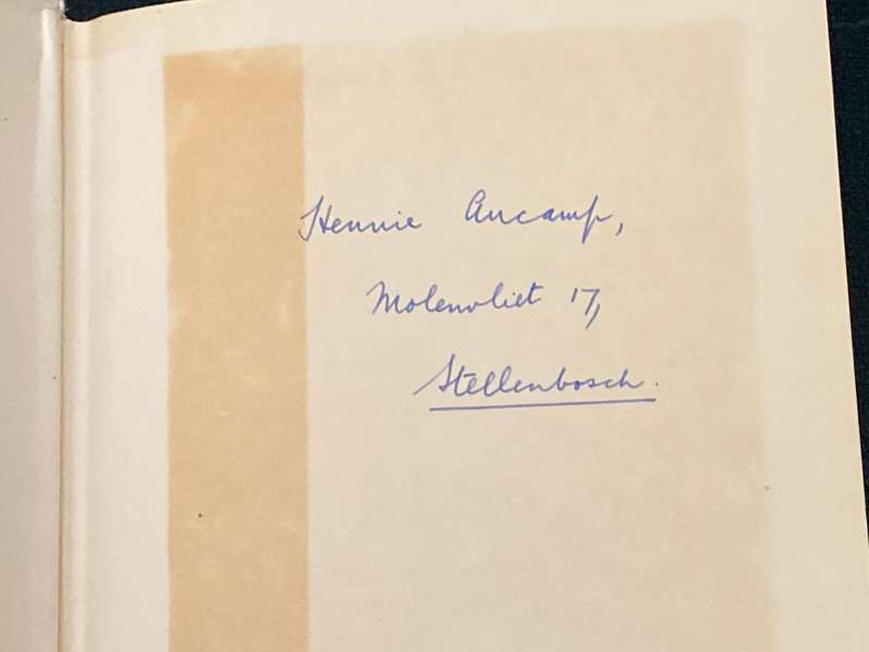 VERHAAL EN STUDENT - KOOS MEIJ, C.F. RUDOLPH, GERHARD KEMP - HENNIE AUCAMP'S PERSONAL COPY