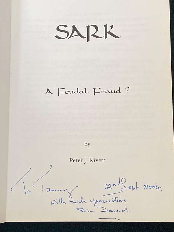 SARK A FEUDAL FRAUD BY PETER J. RIVETT
