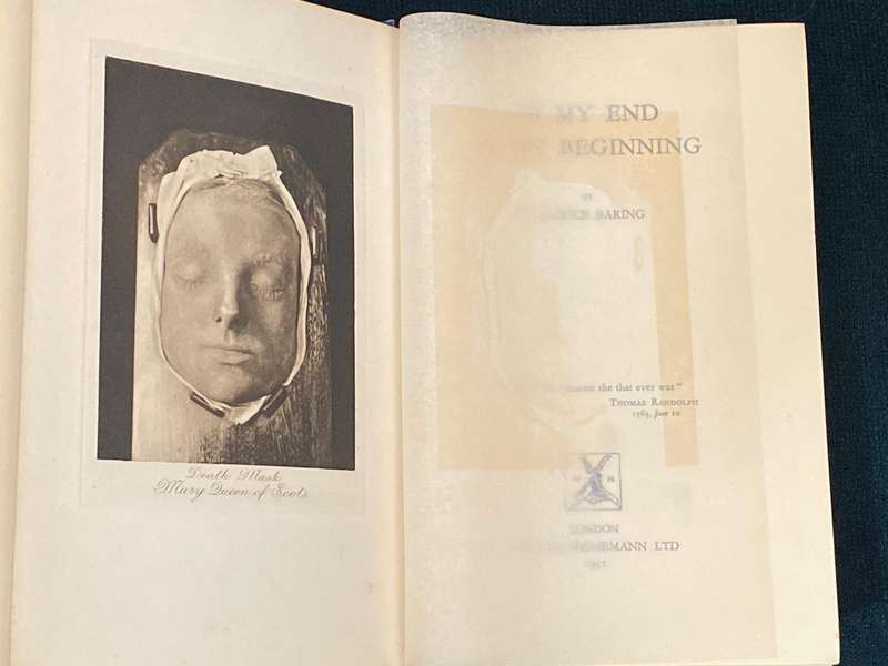 IN MY END IS MY BEGINNING BY MAURICE BARING 1931