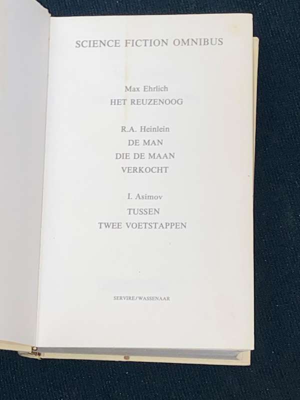 SCIENCE FICTION OMNIBUS IN DUTCH