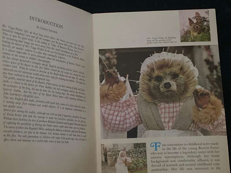 TALES OF BEATRIX POTTER VINTAGE PLAY BOOK BY SYDNEY EDWARDS