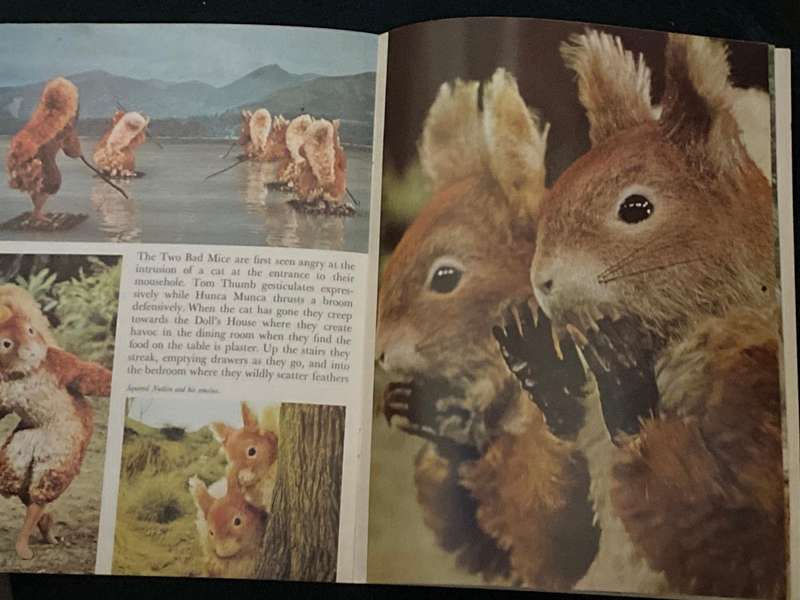TALES OF BEATRIX POTTER VINTAGE PLAY BOOK BY SYDNEY EDWARDS
