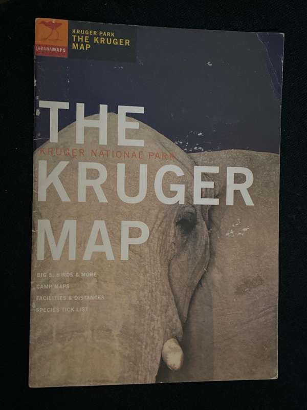 KRUGER NATIONAL PARK - THE KRUGER MAP
