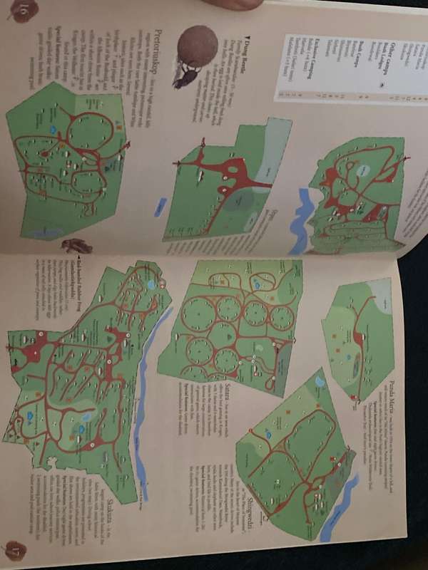 KRUGER NATIONAL PARK - THE KRUGER MAP