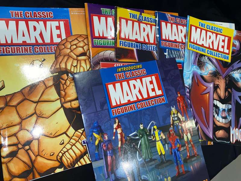 THE CLASSICS MARVEL FIGURINE COLLECTION MAGAZINES ONLY