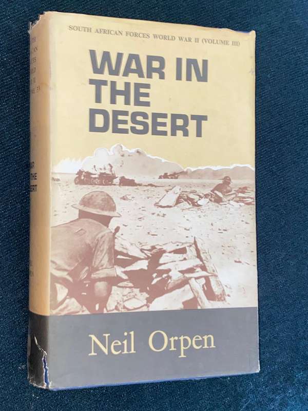 WAR IN THE DESERT BY NEIL ORPEN