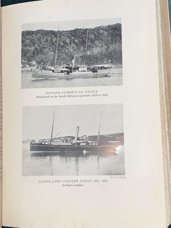 SHIPS AND SOUTH AFRICA A MARITIME CHRONICLE OF THE CAPE BY MARISCHAL MURRAY