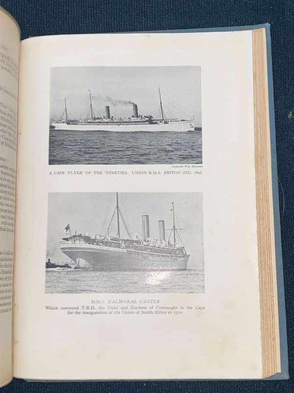 SHIPS AND SOUTH AFRICA A MARITIME CHRONICLE OF THE CAPE BY MARISCHAL MURRAY