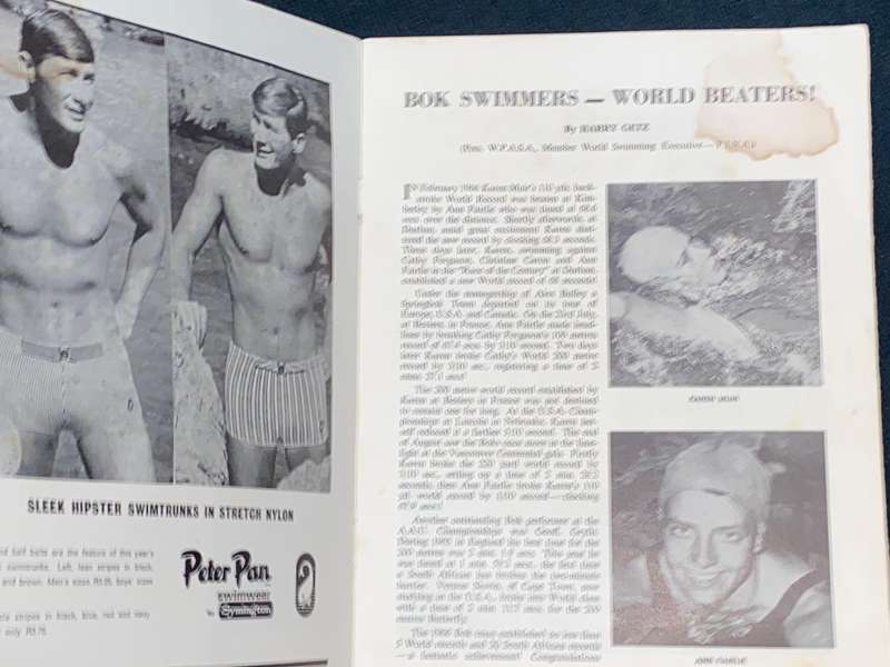 SPRINGBOKS OVERSEAS 1966