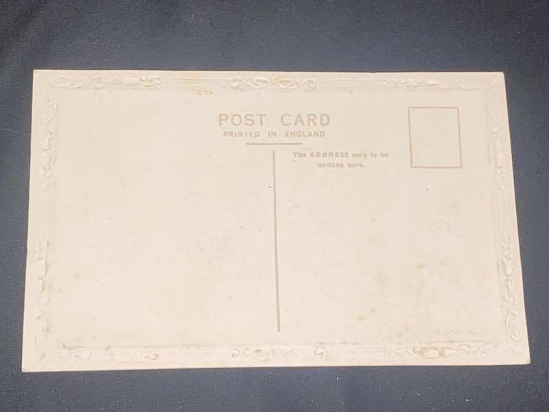 VINTAGE BECAUSE YOU ARE TWO POST CARD