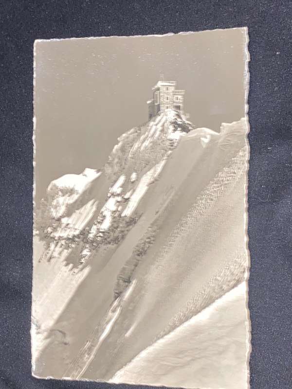 VINTAGE JUNGFRAUJOCH POST CARD