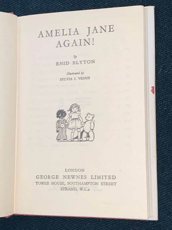 AMELIA JANE AGAIN! BY ENID BLYTON