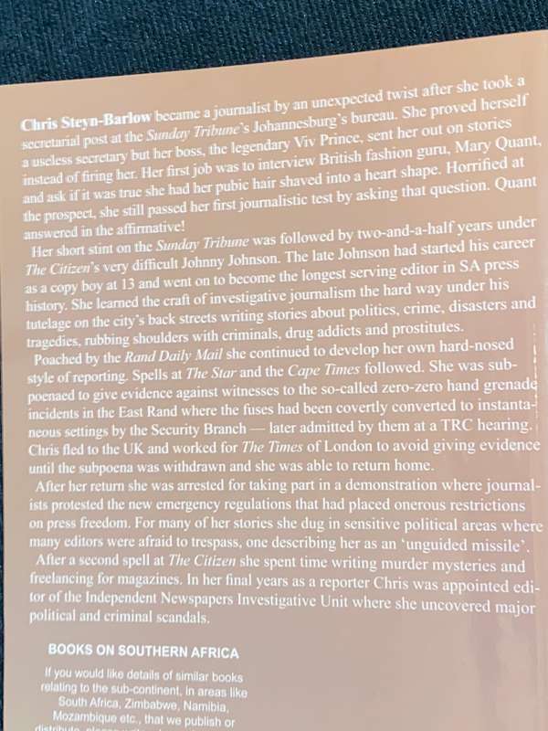 PUBLISH AND BE DAMNED TWO DECADES OF SCANDALS BY CHRIS STEYN-BARLOW