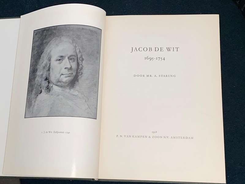 JACOB DE WET 1695-1754 DOOR MR. A STARING 1958