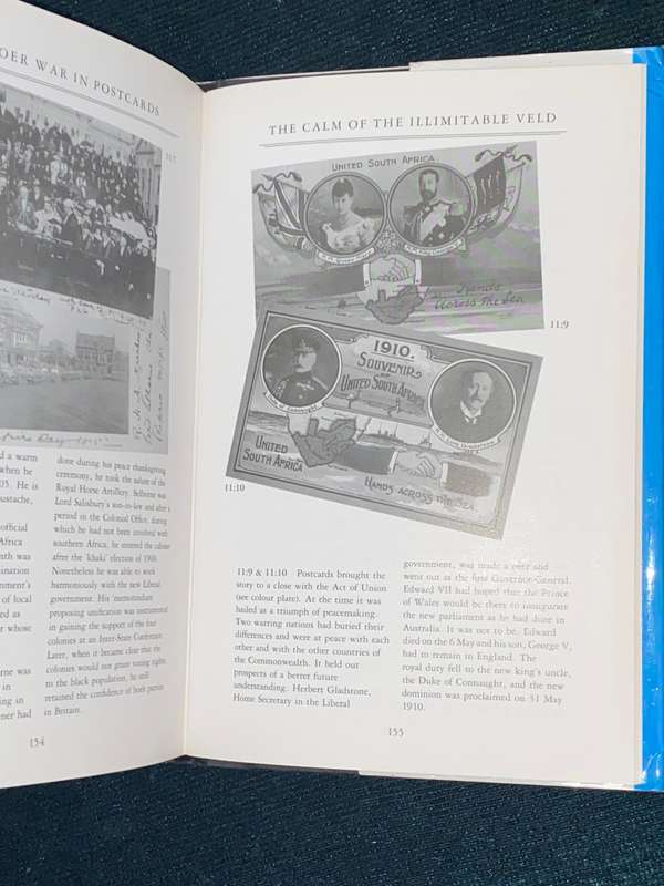 THE BOER WAR IN POSTCARDS BY IAN MCDONALD EX-LIB COPY