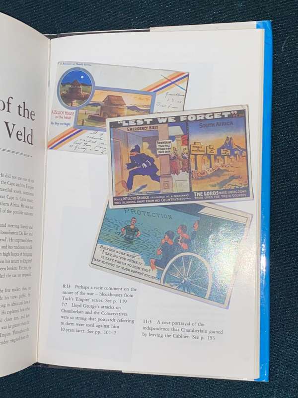 THE BOER WAR IN POSTCARDS BY IAN MCDONALD EX-LIB COPY