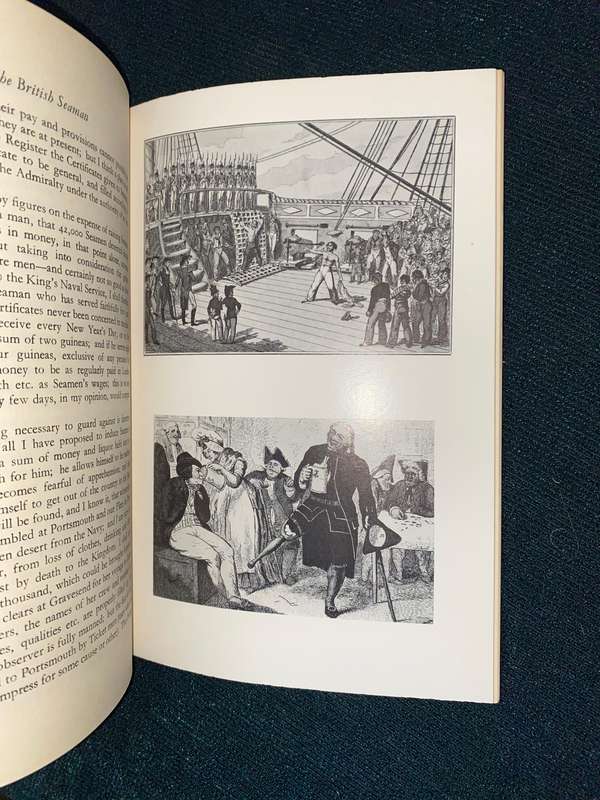 THE BRITISH SEAMAN 1200 TO 1860 A SOCIAL SURVEY BY CHRISTOPHER LLOYD  - UNCORRECTED ADVANCE PROOF