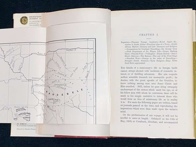 ELEVEN YEARS IN CENTRAL SOUTH AFRICA BY THOMAS MORGAN THOMAS