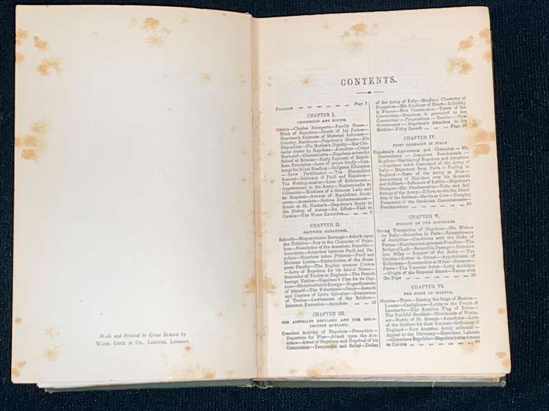 THE LIFE OF NAPOLEON BONAPARTE BY JOSEPH S.C. ABBOTT