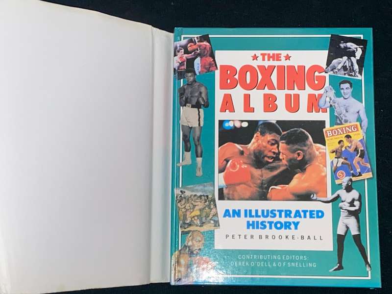 THE BOXING ALBUM AN ILLUSTRATED HISTORY BY PETER BROKKE BALL