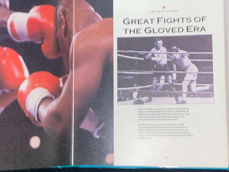 THE BOXING ALBUM AN ILLUSTRATED HISTORY BY PETER BROKKE BALL