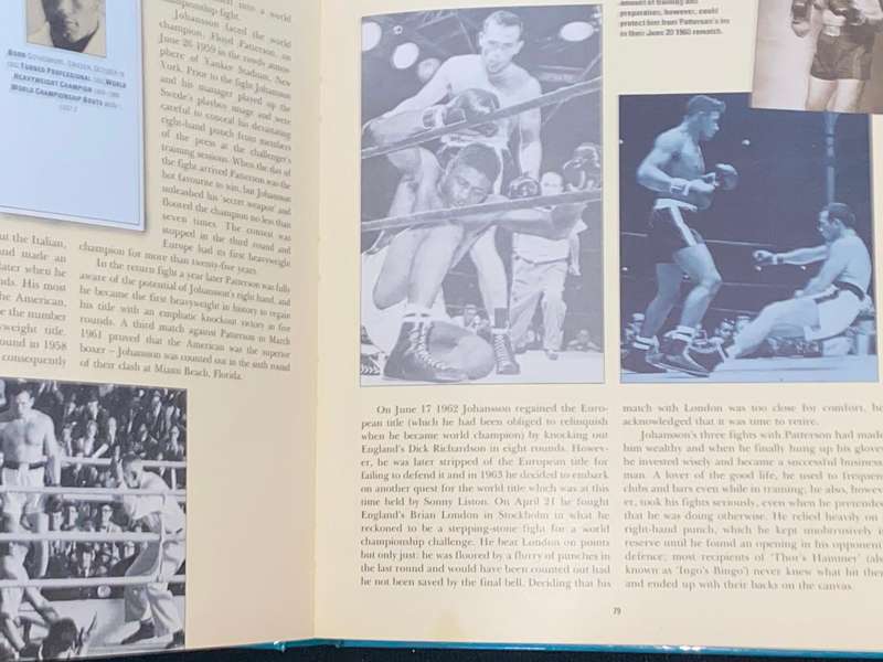 THE BOXING ALBUM AN ILLUSTRATED HISTORY BY PETER BROKKE BALL