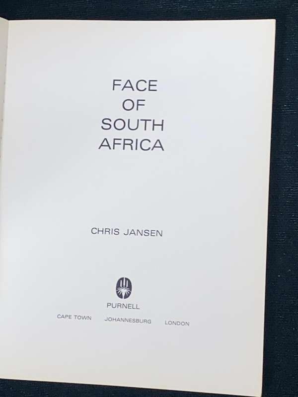 FACE OF SOUTH AFRICAN BY CHRIS JANSEN