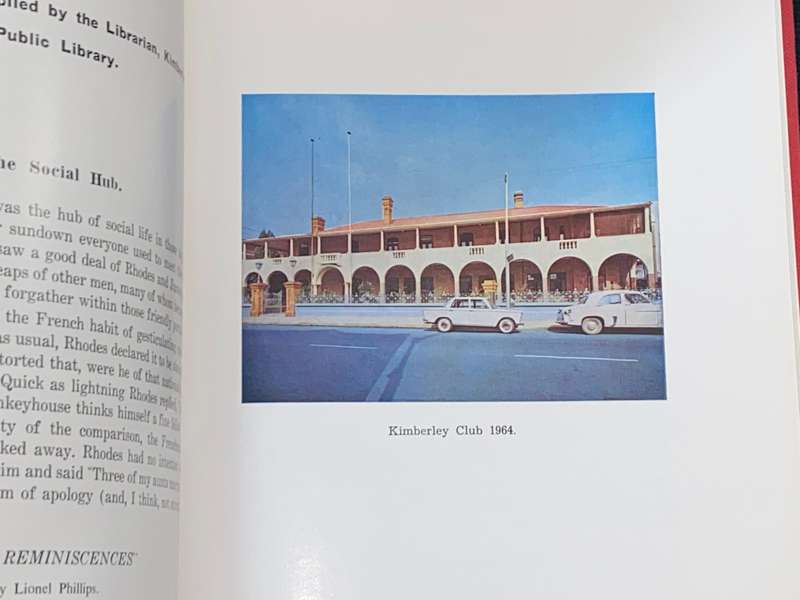 HISTORY OF THE KIMBERLEY CLUB BY CONSTANCE WARNER M.A. 1965