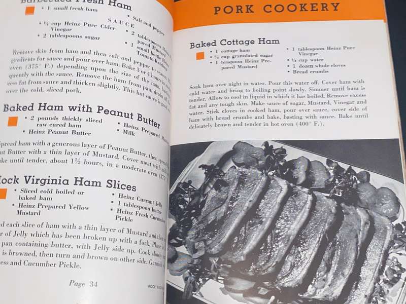 THE HEINZ BOOK OF MEAT COOKERY 1937
