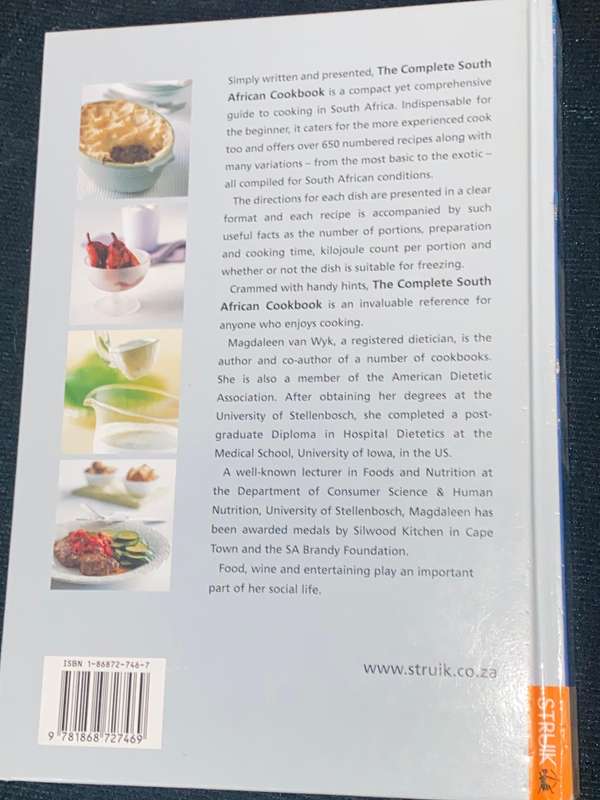 THE COMPLETE SOUTH AFRICAN COOKBOOK BY MAGDALEEN VAN WYK