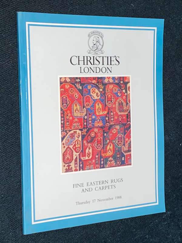 CHRISTIES LONDON FINE EASTERN RUGS AND CARPETS 1989