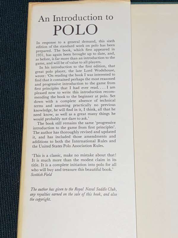 AN INTRODUCTION TO POLO BY MARCO