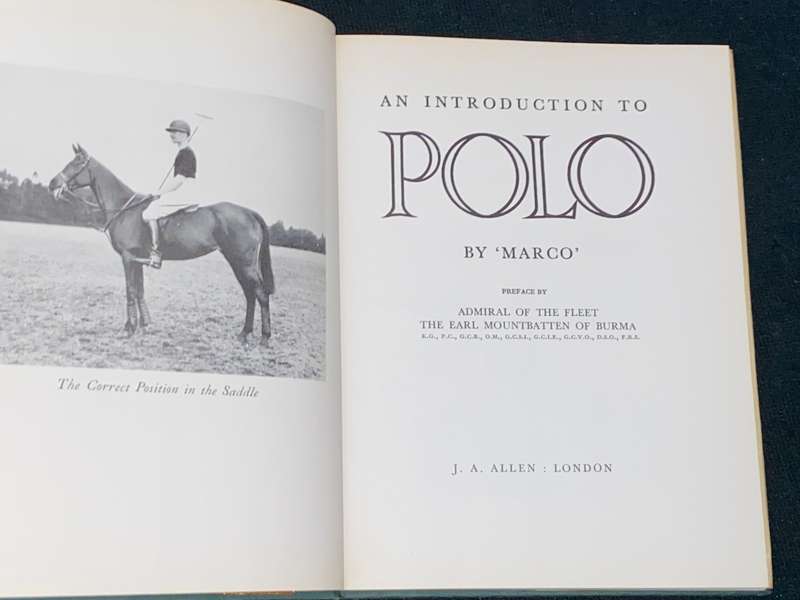 AN INTRODUCTION TO POLO BY MARCO
