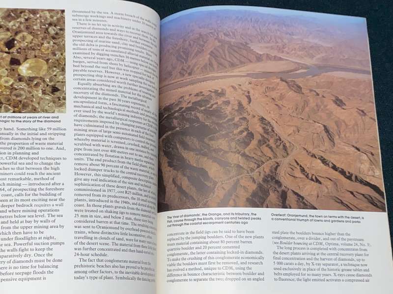 DIAMOND HARVEST OF THE NAMIB SURF AND DESERT DIAMONDS