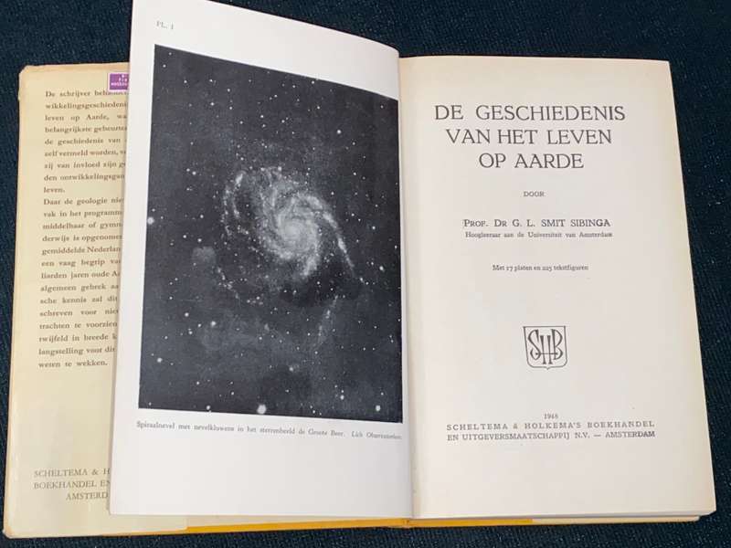 GESCHIEDENIS VAN HET LEVEN OP AARDE - DR. G.L. SMIT SIBINGA 1948