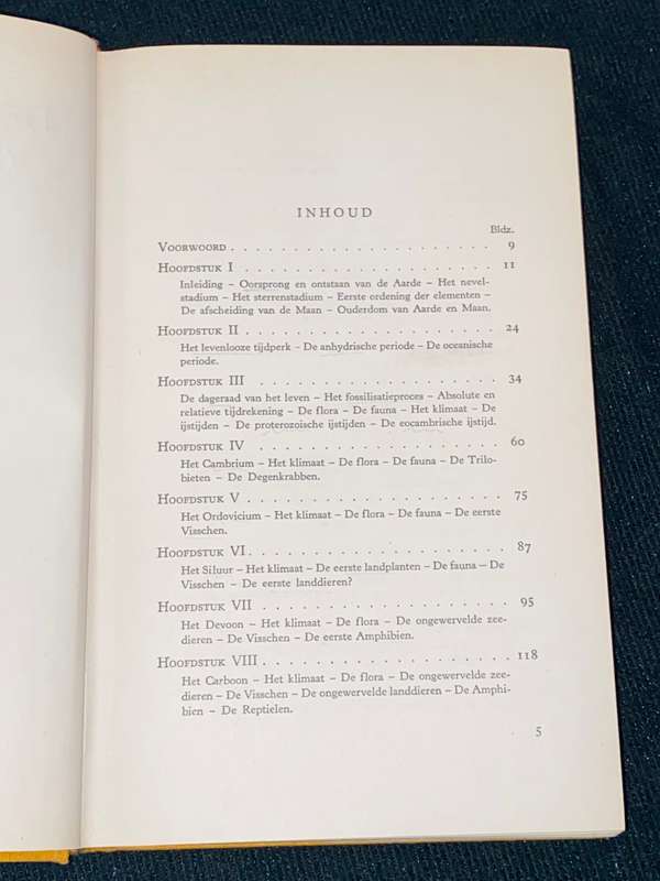GESCHIEDENIS VAN HET LEVEN OP AARDE - DR. G.L. SMIT SIBINGA 1948