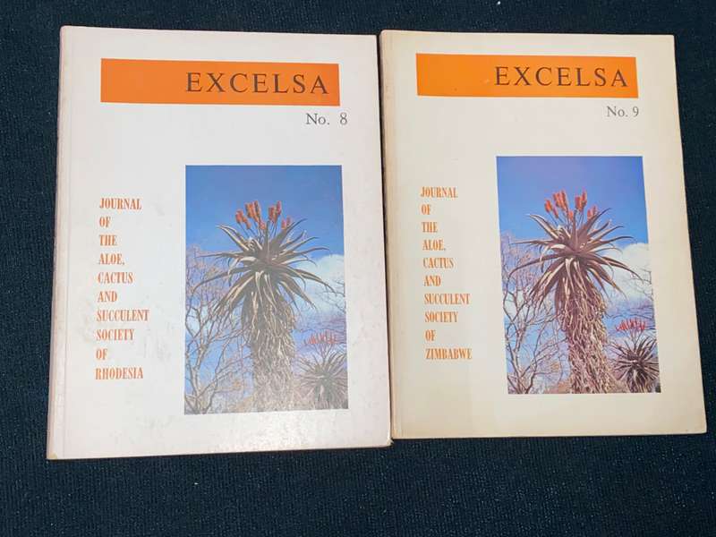EXCELSA NO. 2 - 9 JOURNAL OF THE ALOE, CACTUS AND SUCCULENT SOCIETY OF RHODESIA/ZIMBABWE